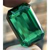 1 Pietra Sciolta Smeraldo Naturale Colombiano Ct 130 Verde Taglio Rettangolare