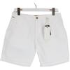 Scotch & Soda Pantaloni Corti Uomo W30 Chino Risvolto Zip Bianco
