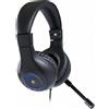 BigBen Connected, cuffie cablate per PC con jack da 3,5 mm e microfono, nero