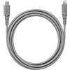 Force Power, cavo USB-C/Lightning ultraresistente 3 m - 3 A, grigio