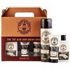 ROSAIMPEX Mens Master Professional shaving Set con balsamo da barba 395 ml