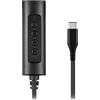 Hamlet HHEADA-UC adattatore per inversione del genere dei cavi USB-C 3.5mm Nero