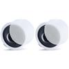VEVOR Altoparlanti a soffitto Bluetooth, 203,2 mm, sistema di altoparlanti da incasso per soffitto e parete con amplificatore, altoparlanti a 2 vie da incasso, adatti per ambienti umidi, ideali per home theater, soggiorno o patio coperto, confezione da …