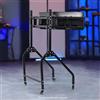Dardoo Triple Monitor Stand Regolabile Per Il Cockpit Del Simulatore Di Corse