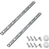 Dtoterul Guide per Cassetti 2 Pezzi Guide Scorrevoli Guide per Cassetti Estrazione Totale Guide per Cassetti con Cuscinetti a Sfera Binari Cassetti Scorrevoli 240mm 17mm