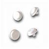Without Brand / Generic KIT 4 Pz. PARACOLPI TONDI PER COPRIVASO SEDILE WC GOMMINI D. 18x7 H mm CON PERNO
