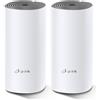 TP-Link Deco E4 WLAN Mesh 2-pack Set (AC1200), Router, Bianco
