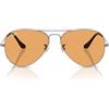 Ray-Ban Aviator, Occhiali da sole Unisex - adulto