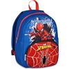Seven Zainetto Scuola Spiderman, Blu, 14 L, Monoscomparto, Tasca frontale, Tasca porta borraccia, Multifunzione, Asilo, Tempo libero, Viaggi, Bambino