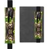 WXZYFP Simpatico astuccio segnalibro stampato in pelle (PVC) con stampa di bradipo, contiene 2-3 penne alte da 20 a 25,4 cm