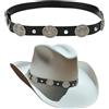 Gamboa Fasce per Cappelli da Cowboy Uomo e Donna