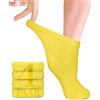 Fiera Besa Calze Diabetici Donna 4 Paia Bambù Caviglia Giallo 35-38