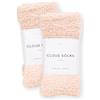 Unboxme Gifts Caldo & Cozy Ultra-Luxe Cloud Sock per donne e uomini - Super morbido lussuoso tessuto calzini sonno, Rosa, taglia unica