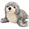 Joygoodta Animale di Peluche foca, Peluche Realistico del Mare, Morbido di Animali dell'Oceano per Bambini e Decorazioni per la casa, 12 pollici/30 cm, Grigio