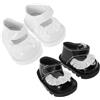 ORFOFE Accessori Scarpe Mini in Poliuretano, 2 Paia, Eleganti e Realistiche, per Casa delle Bambole e Cambio Look