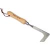Kent & Stowe Raschietto per fughe - Raschietto per erbacce in acciaio inossidabile, manico in legno, rimuove muschio ed erbacce, lunghezza: 28,5 cm