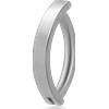 NovaNavel Piercing ombelico cerchietto basic in argento
