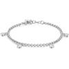 S'Agapõ Bracciale Donna in Acciaio e Cristalli | Collezione Luce - SCE11