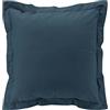 douceur d'intérieur, Federa per cuscino (63 x 63 cm) percalle blu notte