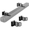 Maclean MC-177 Supporto da Parete per Soundbar in Acciaio