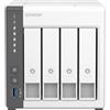 Qnap TS-433 - NaS-Server - 4 Sch?chte - Sata 6gb/s - Raid 0, 1, 5, 6, 10, 50, Jbod, 60 - Ram 4 Gb - Gigabit Ethernet / 2.5 Gigabit Ethernet - Iscsi S