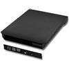 Qoltec Alloggiamento/tasca per unità ottica CD/DVD SATA USB 3.0 12,7 mm, cavo integrato, 51867