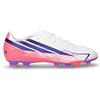 ADIDAS F50 Hyperfast Club Fg/Mg Scarpa Da Calcio In Tessuto Sintetico Con Tacchetti Bianco Rosa - Uomo - Bianco Rosa