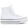 CONVERSE Ctas Lift Hi Sneaker Con Platform Bianco Nero - Donna - Bianco Nero