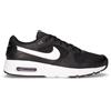 NIKE Air Max Sneaker In Pelle E Tessuto Nero Bianco - Uomo - Nero Bianco