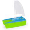 LENA Boaties 04715 - Barca a vela in stile catamarano, ca. 17 cm, con vela ad incastro, adatta per vasca da bagno, interni ed esterni, per bambini dai 2 anni in su