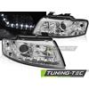 Tuning-Tec Fari anteriori diurni cromati per Audi A4 B6 Cabrio 02-06 - LPAUF3