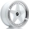 Jr Wheels Un cerchio JR Wheels JR6 18x8,5 ET20-40 5H Bianco CUSTOM w/ Labbro lavorato