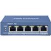 HIKVISION SWITCH 4 PORT GIGABIT UNMANAGED POE SWITCH 1 GIGABIT RJ45 UPLINK PORT, 802.3AF/AT, POE PO - 301801420