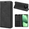 Fertuo Cover a Libro con Porta Carte per iPhone 17 Pro, Nero