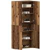 vidaXL Mobile per scarpe 80 x 35.5 x 180 cm Legno ingegnerizzato