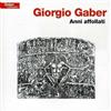 Carosello Audio Cd Nuovo - Giorgio Gaber - Anni Affollati -I- Carosello