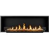 Divina Fire Camino a bioetanolo da incasso frontale a parete 150x50 Saturno120 Topline