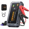 NACKEO Avviatore Batteria Auto, 7000A Avviatore di Emergenza per Auto/Moto (Fino a 9.0L Gas/8.5L Diesel) 12V Booster Avviamento con Cavi Avviamento, Luce LED, Custodia di Trasporto, Compatto