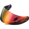 Soman CNS-1 Visiera Casco, Visiera GT Air, Sostituzione del Parabrezza Per GT Air Neotec CNS-1 TC-5 TC-9 GT Air 2 (Transparent Revo Red)