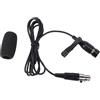 Risegun Microfono lavalier bavero con clip, microfono a condensatore, ad alta sensibilità, unidirezionale, qualità del suono chiaro, per di trasmissione wireless cint