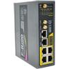 Four-Faith Router industriale M2M 3G/4G LTE/Wi-Fi, 2 slot SIM, IP30, montaggio su guida DIN