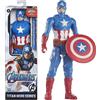 Hasbro E7877 Marvel Avengers Capitan America 30cm Figur Titan Heroes Series Neu