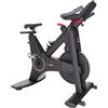 Boudech Aliena 2400 - Spin Bike Cyclette da Corsa con Volano 24 Kg Resistenza Elettrica con Display e Porta Tablet Nera