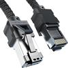 KabelDirekt - Cavo di rete Cat 8, cavo Ethernet, cavo LAN - 6 metri - Versione gaming con rivestimento rinforzato (connettori RJ45, Cat 8.1, trasmette velocità dati fino a 40 Gbit/s, ideale per gaming, PC, PS5/Xbox)