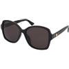 Gucci GG0765SA 002 | Occhiali da Sole Graduati o Non Graduati | Prova Online | Plastica | Ovali / Ellittici, Farfalla | Nero | Adrialenti