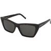 Saint Laurent SL 276 Mica 033 | Occhiali da Sole Graduati o Non Graduati | Prova Online | Plastica | Quadrati, Cat Eye, Ovali / Ellittici | Marrone, Havana | Adrialenti