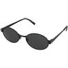 Saint Laurent SL 692 001 | Occhiali da Sole Graduati o Non Graduati | Prova Online | Metallo | Ovali / Ellittici | Nero | Adrialenti