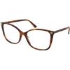 Gucci GG0026O 009 | Occhiali da Vista Graduati | Prova Online | Plastica | Quadrati, Cat Eye, Ovali / Ellittici | Marrone, Havana | Adrialenti
