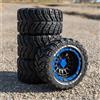 4 Pezzi Ruota RC Fuoristrada in Gomma Ruote con Mozzi Ammortizzanti