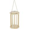 Kerbl Pet rastrelliera per Fieno 3 in 1, rastrelliera per mangime, Rotolo di Fieno, rastrelliera per Pendenza, 25 cm, Ø15 cm, Legno, Alimentazione Animali, roditori, Facile da riempire